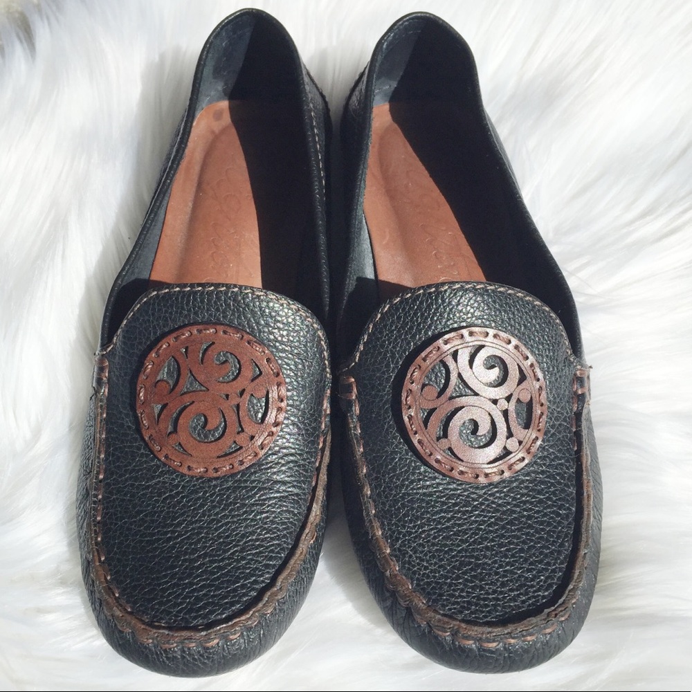 Brighton Native leather loafers size 7M